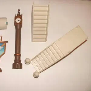 Disney | Toys | Vtg Walt Disney World Cinderella Monorail Castle Parts ...